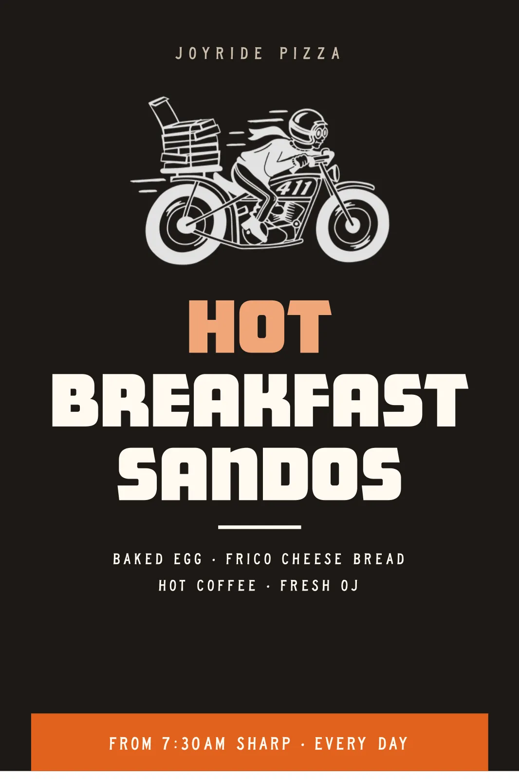 A-frame face 04 — Hot Breakfast Sandos