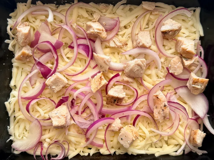#11 Buffalo Chicken — pre-bake