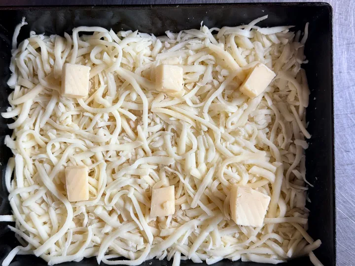 #1 Cheese Pizza — pre-bake