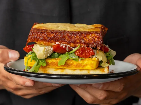 Breakfast Sandwich: Veggie