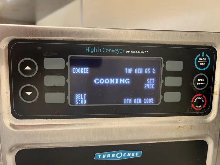 TurboChef Oven Settings: Salesforce Park
