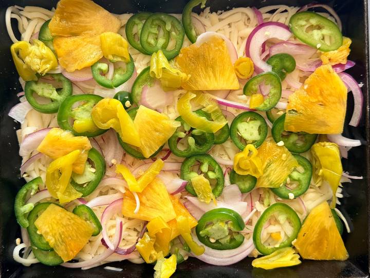 #7 Sweet Heat Pineapple — pre-bake